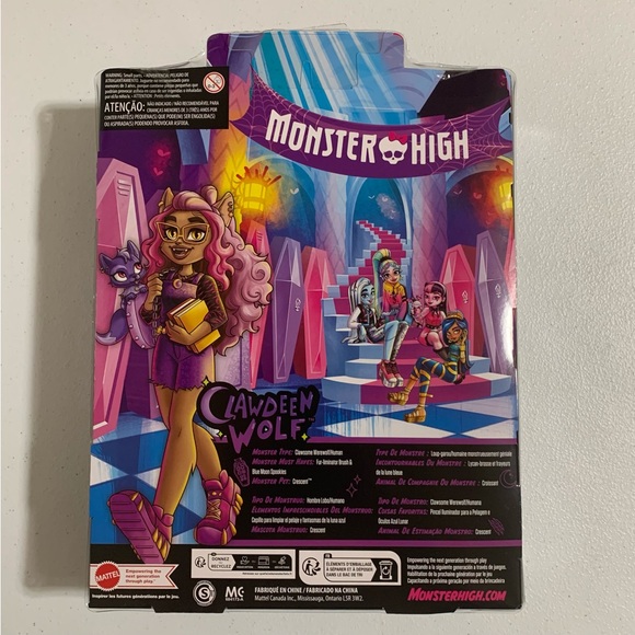 Monster High®: Clawdeen Wolf™ Fashion Doll with Pet and Accessories-New - Picture 6 of 9